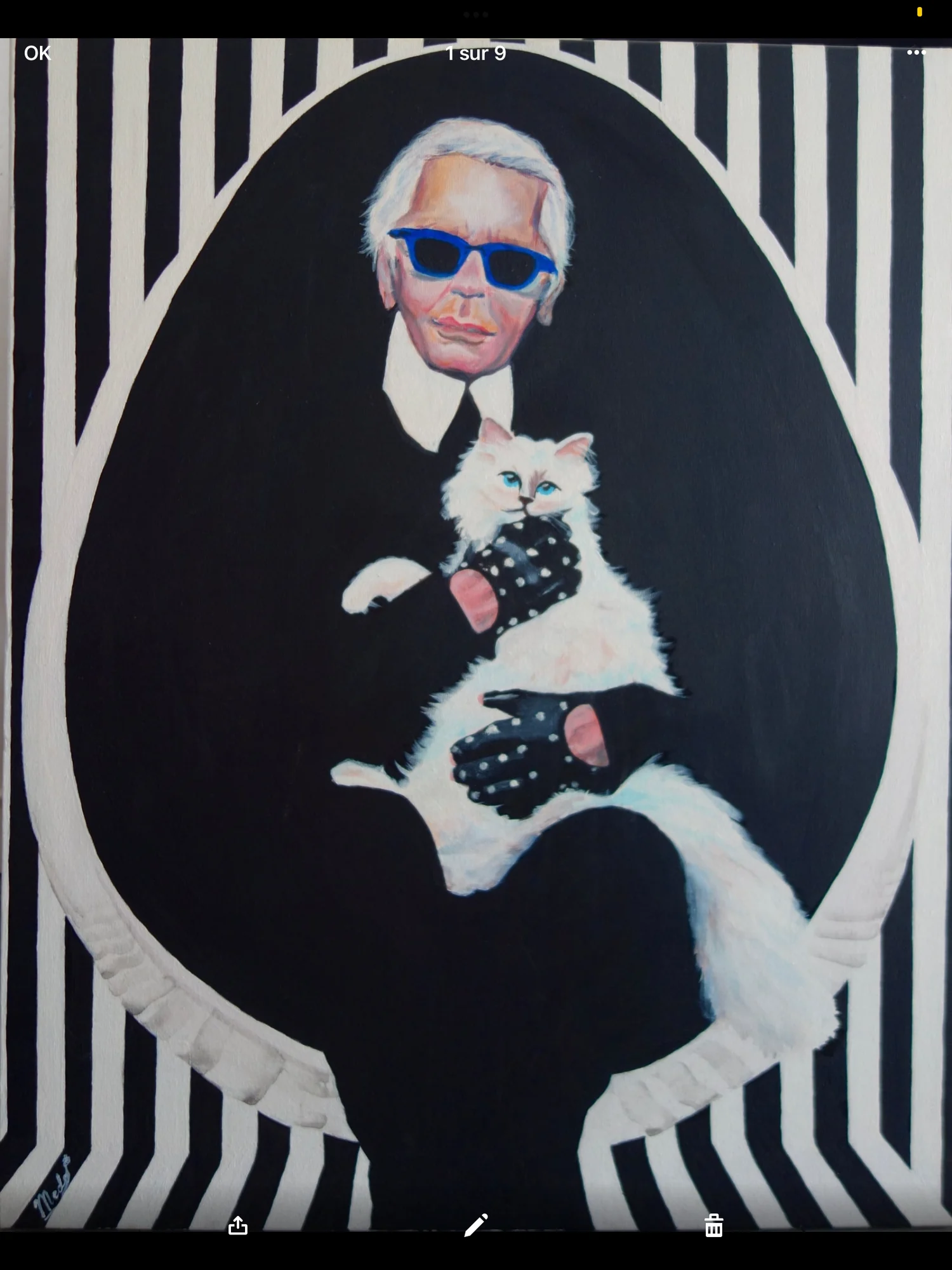 Karl et Choupette by DreamEyes Studio